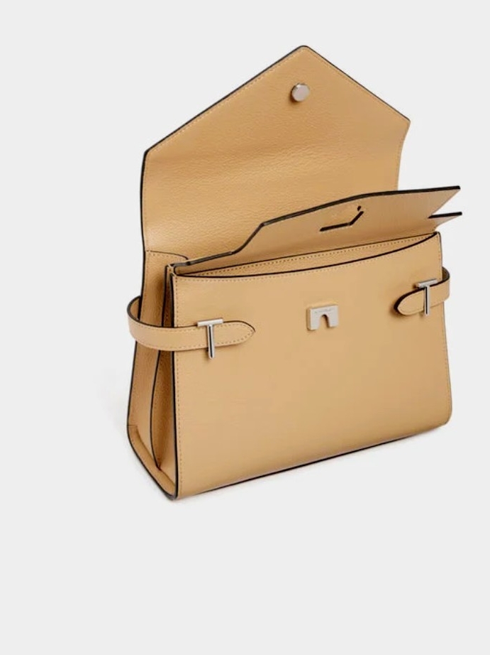 Le Tanneur 1898 Emilie Top Handle Satchel Desert Tan — image 2 of 8
